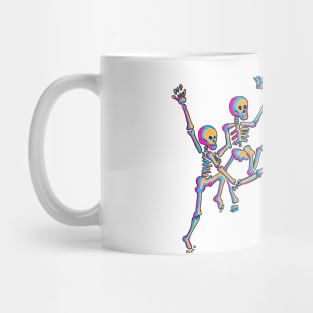 Danse Macabe - Pastel Goth Skeletons Mug